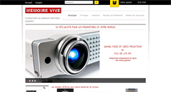Desktop Screenshot of memoirevive-fournitures-de-bureau.com