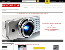 Tablet Screenshot of memoirevive-fournitures-de-bureau.com